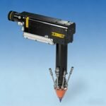 Copper mirror coaxial laser cladding head for internal bore and external surface cladding