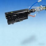 Fixed-spot beam integrator laser hardening head with copper reflective mirror for uniform heat treatment