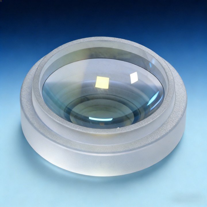 “Precision quartz laser lenses including spherical and aspherical optics for industrial laser systems”
