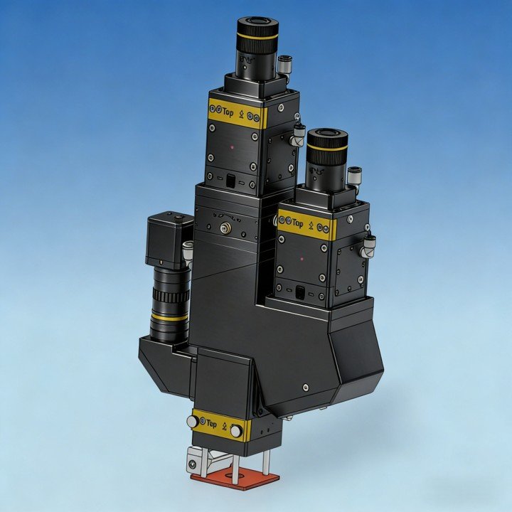 Multi-Laser Hybrid Welding Head for Fiber, Diode and Blue Laser Beam Combining Applications