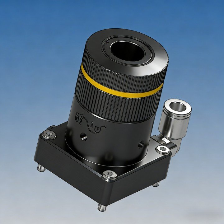 QBH fiber interface for high-power laser heads and modular fiber delivery systems