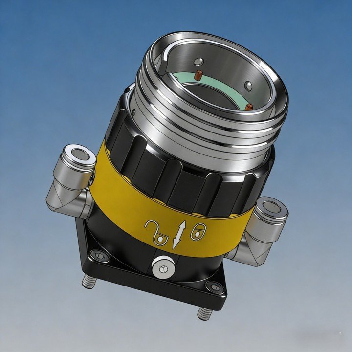 QD fiber interface for high-power laser heads and modular fiber delivery systems