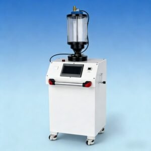 Dual-hopper intelligent rotary powder feeder system with touchscreen control and dual 6L powder containers for laser cladding applications